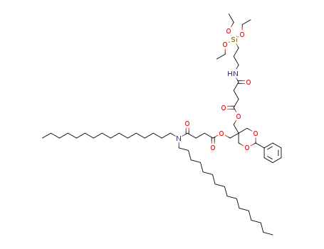Molecular Structure of 1262434-27-4 (C<sub>61</sub>H<sub>110</sub>N<sub>2</sub>O<sub>11</sub>Si)
