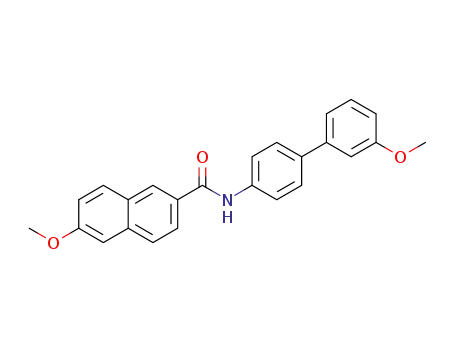 6-methoxy-N-(3'-methoxybiphenyl-4-yl)-2-naphthamide