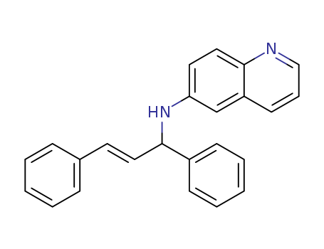 (E)-N-(1,3-diphenylallyl)quinolin-6-amine