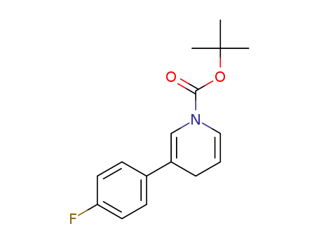 N-tert-butoxycarbonyl-3-(4-fluorophenyl)-1,4-dihydropyridine