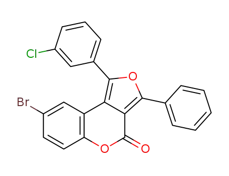 8-bromo-1-(3-chlorophenyl)-3-phenyl-4H-furo[3,4-c]chromen-4-one