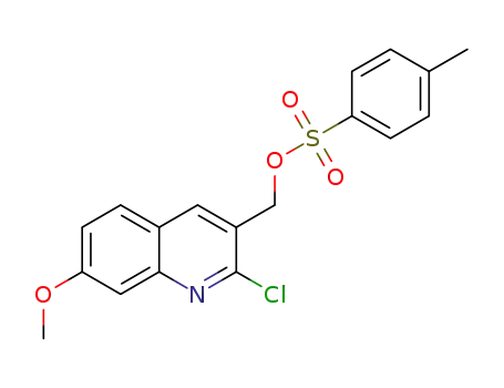 (2-chloro-7-methoxyquinolin-3-yl)methyl 4-methylbenzenesulfonate