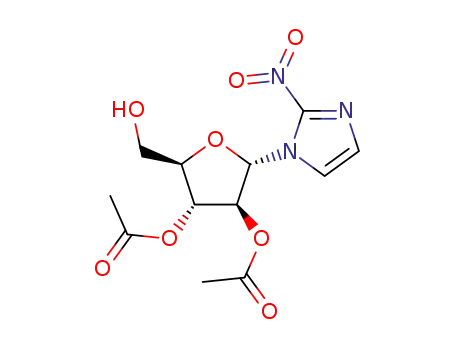 Molecular Structure of 220792-98-3 (1-α-(2',3'-di-O-acetyl-D-arabinofuranosyl)-2-nitroimidazole)