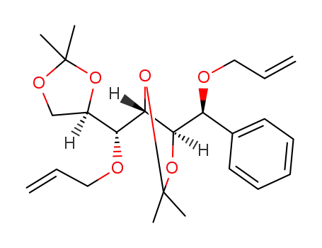 (1S)-1,4-di-O-allyl-2,3-5,6-di-O-isopropylidene-1-C-phenyl-D-mannitol