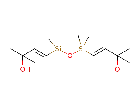 (E)-β-di-(3-hydroxy-3-methylbut-1-enyl)tetramethyldisiloxane