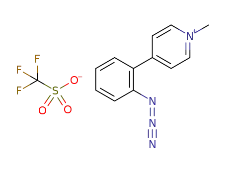 1-methyl-4-(2-azidophenyl)pyridinium triflate