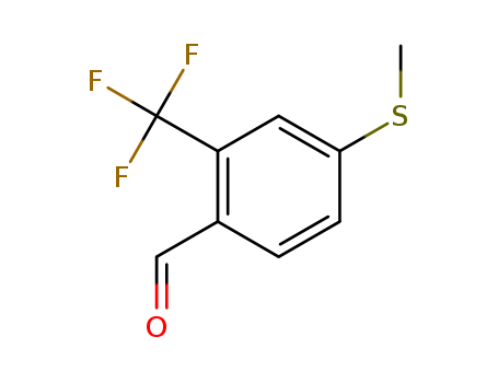 2-trifluoroMethyl-4-Methylthiobenzaldehyde