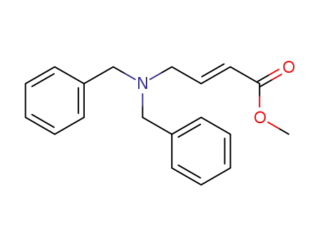 methyl (E)-4-(N,N-dibenzylamino)but-2-enoate
