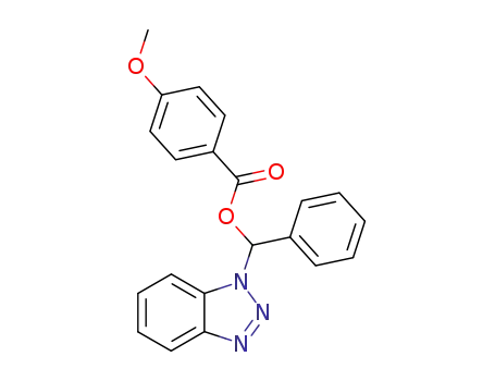 1H-1,2,3-benzotriazol-1-yl(phenyl)methyl 4-methoxybenzoate