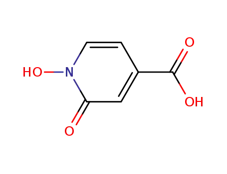 Molecular Structure of 119736-22-0 (4-Pyridinecarboxylicacid,1,2-dihydro-1-hydroxy-2-oxo-(9CI))