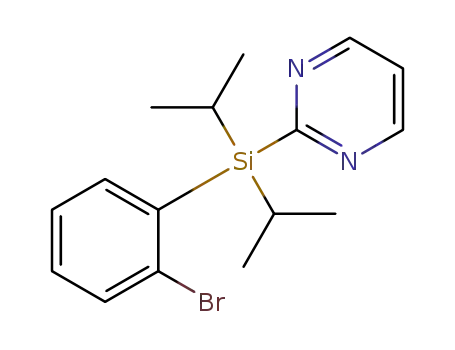 2-[(2-bromophenyl)(diisopropyl)silyl]pyrimidine