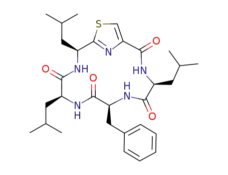 C<sub>30</sub>H<sub>43</sub>N<sub>5</sub>O<sub>4</sub>S