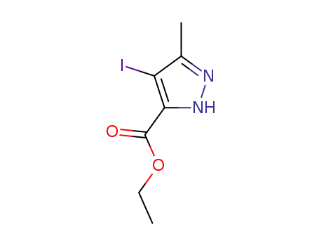 4-iodo-5-methyl-2H-pyrazole-3-carboxylic acid ethyl ester
