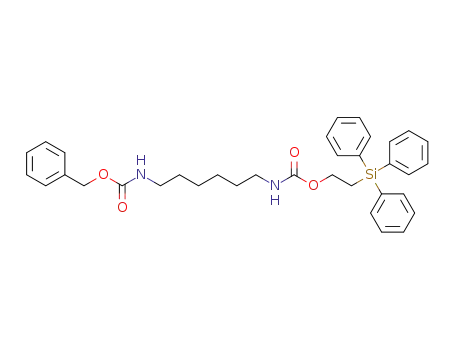 N-(2-(triphenylsilyl)ethoxy)carbonyl-N'-benzyloxycarbonyl-1,6-diaminohexane