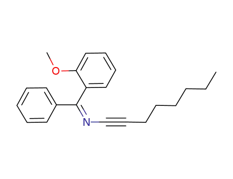 (Z)-N-[(2-methoxyphenyl)(phenyl)methylene]oct-1-yn-1-amine