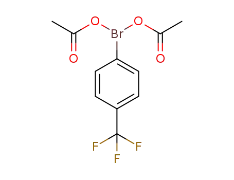[p-(trifluoromethyl)phenyl](diacetoxy)-λ3-bromane