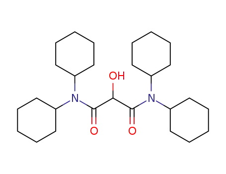 Molecular Structure of 82024-47-3 (Propanediamide, N,N,N',N'-tetracyclohexyl-2-hydroxy-)