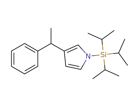 3-(1-phenylethyl)-1-(triisopropylsilyl)-1H-pyrrole