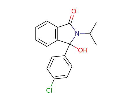 1H-Isoindol-1-one,
3-(4-chlorophenyl)-2,3-dihydro-3-hydroxy-2-(1-methylethyl)-