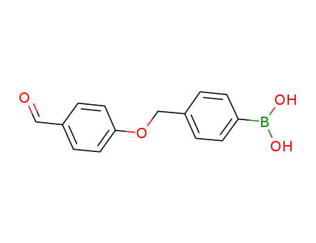(4-((4-formylphenoxy)methyl)phenyl)boronic acid