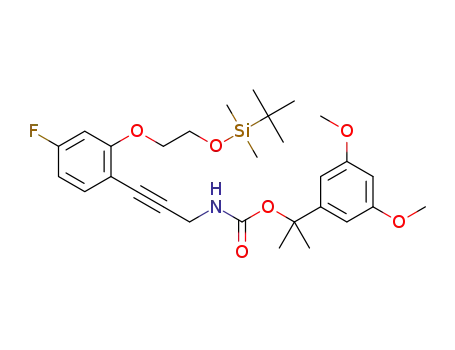 C<sub>29</sub>H<sub>40</sub>FNO<sub>6</sub>Si