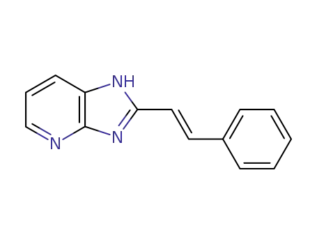 1H-Imidazo[4,5-b]pyridine, 2-(2-phenylethenyl)-, (E)-