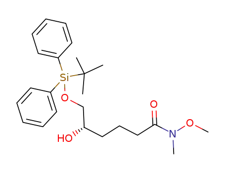 6-(tert-butyldiphenylsilyloxy)-(5S)-5-hydroxyl-N-methoxy-N-methylhexanamide
