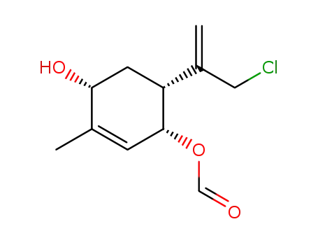 (1R,4R,6R)-6-(3-chloroprop-1-en-2-yl)-4-hydroxy-3-methylcyclohex-2-en-1-yl formate