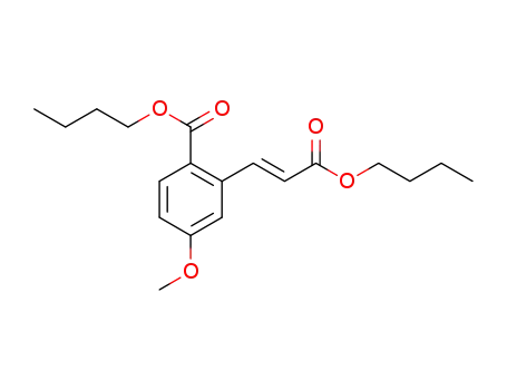 (E)-n-butyl 2-(3-n-butoxy-3-oxoprop-1-en-1-yl)-4-methoxybenzoate