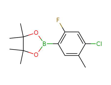 4-Chloro-2-fluoro-5-methylphenylboronic acid,pinacol ester