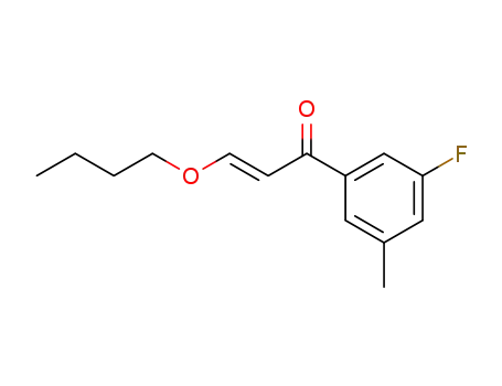 (E)-3-butoxy-1-(3-fluoro-5-methylphenyl)prop-2-en-1-one