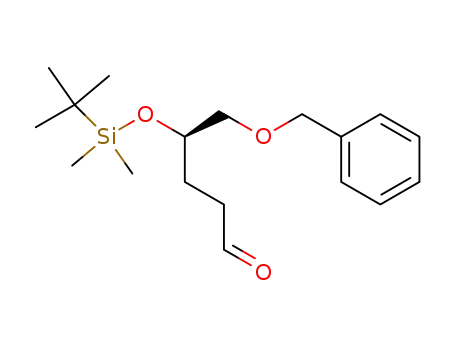 (R)-5-O-Benzyl-4-O-tert-butyldimethylsilyl-4,5-dihydroxypentanal