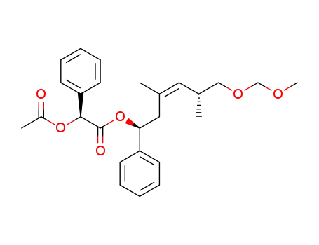(1S,5R,3Z)-1-[(S)-2-acetoxy-2-phenylacetoxy]-3,5-dimethyl-6-(methoxymethoxy)-1-phenylhex-3-ene
