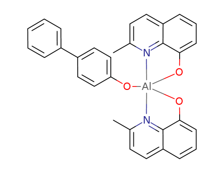 Aluminum, ([1,1'-biphenyl]-4-olato)bis(2-methyl-8-quinolinolato-kN1,kO8)