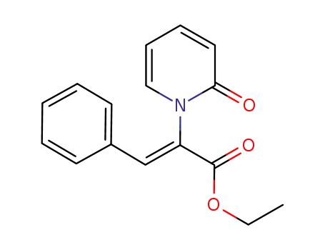 ethyl (2Z)-2-(2-oxo-1,2-dihydropyridin-1-yl)-3-phenylprop-2-enoate