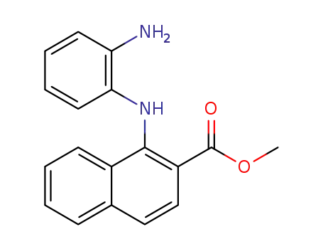 methyl 1-(2-aminophenylamino)-2-naphthoate