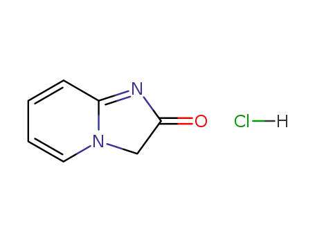 Molecular Structure of 52687-85-1 (Imidazo[1,2-a]pyridin-2(3H)-one hydrochloride)