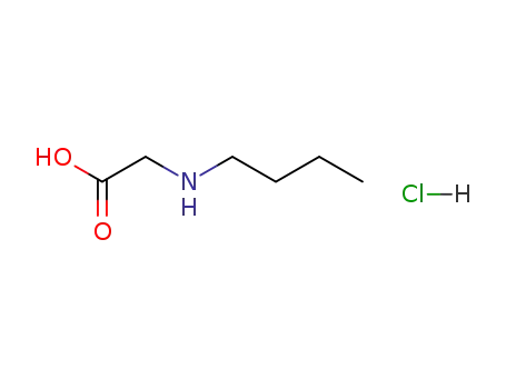 Molecular Structure of 3182-82-9 (N-butylglycine)