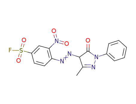 C<sub>16</sub>H<sub>12</sub>FN<sub>5</sub>O<sub>5</sub>S