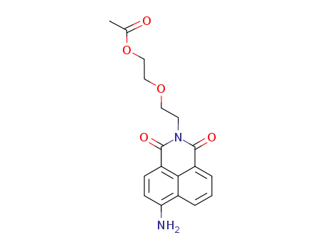 4-amino-N-(2-(2-acetoxyethoxy)ethyl)-1,8-naphthalimide