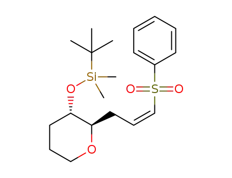 (Z)-3-((2R,3S)-3-(tert-butyldimethylsiloxy)tetrahydropyran-2-yl)prop-1-en-1-yl phenyl sulfone