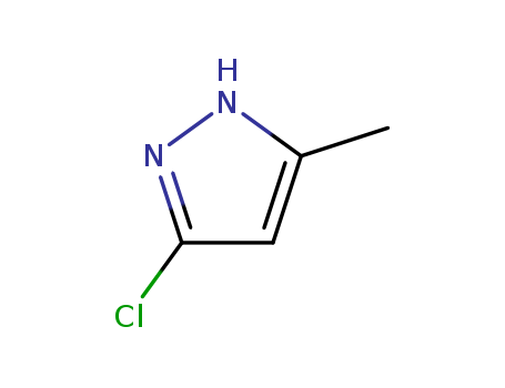1H-Pyrazole,3-chloro-5-methyl-