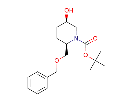 tert-butyl (2R,5R)-2-(benzyloxymethyl)-5,6-dihydro-5-hydroxypyridine-1(2H)-carboxylate