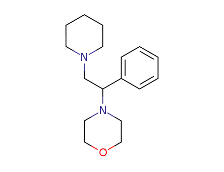 4-(1-phenyl-2-(piperidin-1-yl)ethyl)morpholine