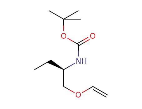 (+)-(R)-tert-butyl [1-(vinyloxy)butan-2-yl]carbamate