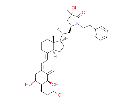 (23S,25S)-2α-(3-hydroxypropyl)-1α,25-dihydroxyvitamin D3-26,23-lactam-N-(2-phenethyl)
