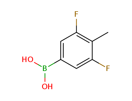 3,5-Difluoro-4-methylphenylboronic acid(1621332-09-9)