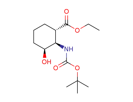 ethyl (1S,2R,3S)-2-(tert-butoxycarbonylamino)-3-hydroxycyclohexanecarboxylate