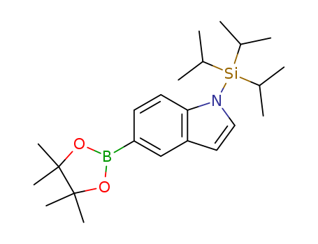 5-(4;4;5;5-tetraMethyl-1;3;2-dioxaborolan-2-yl)-1-(triisopropylsilyl)-1H-indole