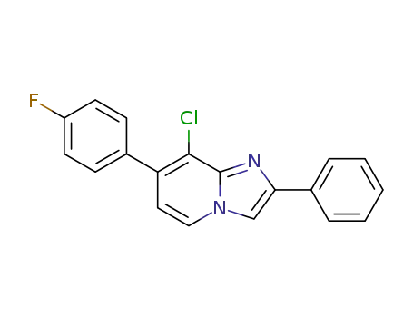 8-chloro-7-(4-fluorophenyl)-2-phenylimidazo[1,2-a]pyridine